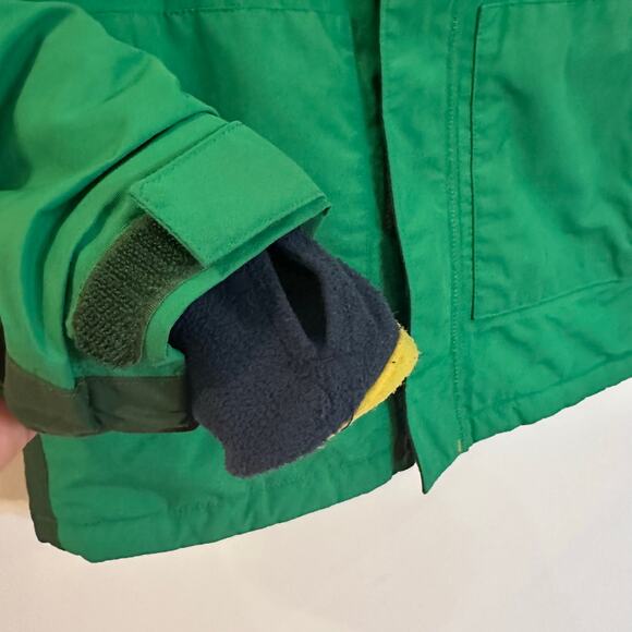 Lands' End Green Squall Winter Coat sz M (10-12) - Picture 2 of 8